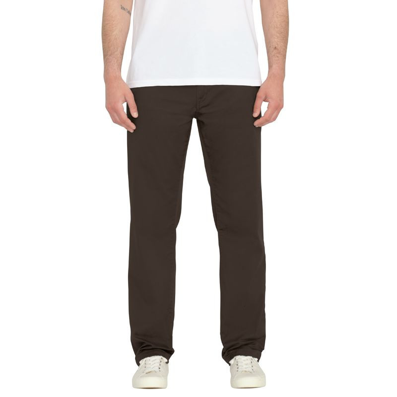 Pantalón Volcom: Frickin Modern Stret (Dark Brown)