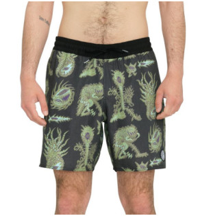 Bañador Volcom: Fa Tetsunori Trunk 17 (Black)