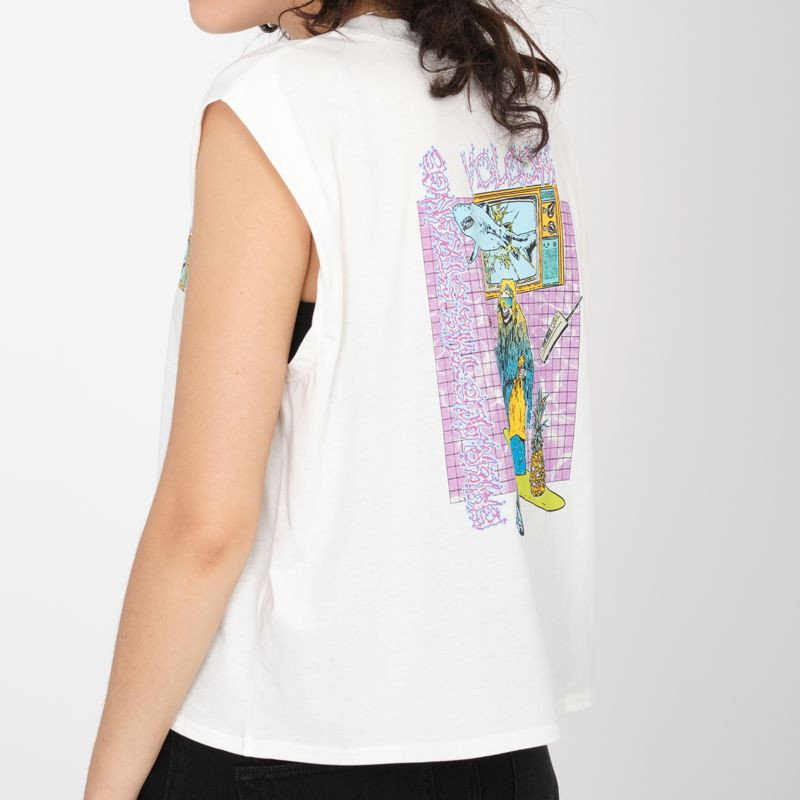 Camiseta Volcom: Frenchsurf Tank Tee (Star White)