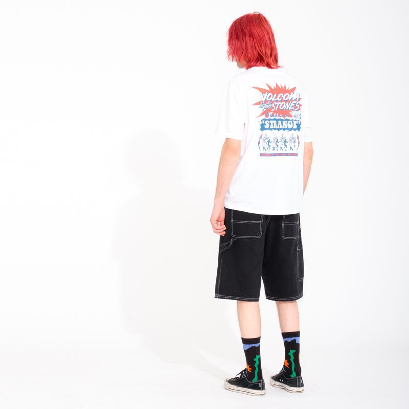Camiseta Volcom: Strange Relics Bsc Sst (White)