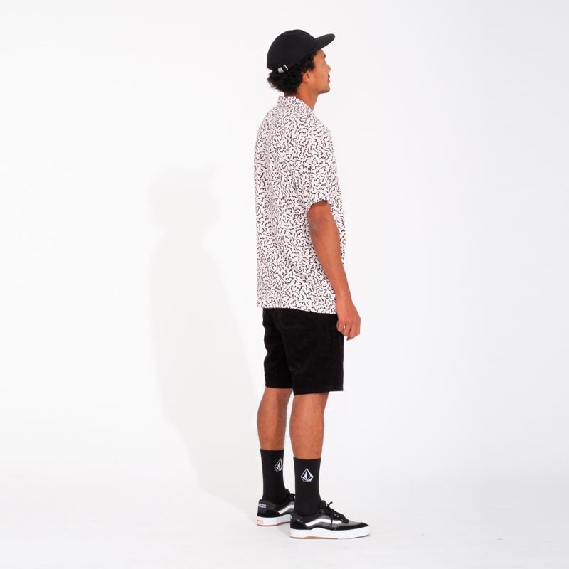 Camisa Volcom: Asphalt Beach SS (Lilac Ash)