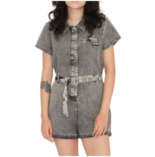 Bermuda Volcom: Asphalt Romper (Black)
