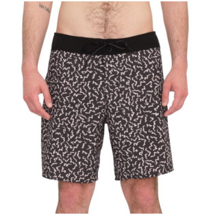 Bañador Volcom: Asphalt Beach Mod 18 (Black)