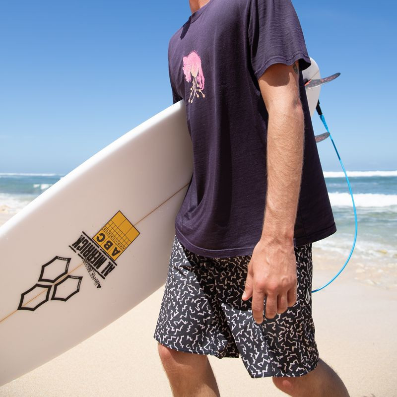 Bañador Volcom: Asphalt Beach Mod 18 (Black)