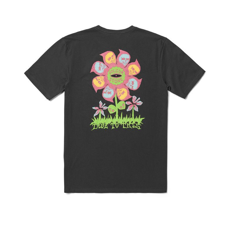 Camiseta Volcom: Flower Budz Fty Sst (Stealth)
