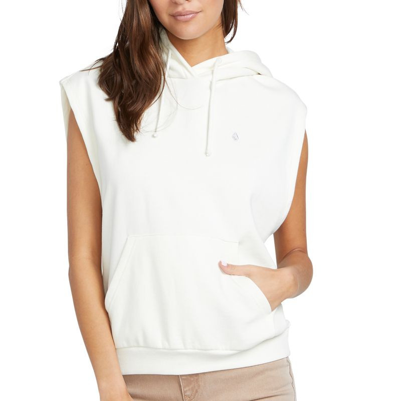 Sudadera Volcom: Sleeveless Hoodie (Star White)