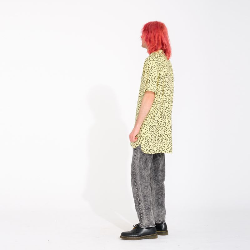 Camisa Volcom: Surfpunk Woven SS (Aura Yellow)