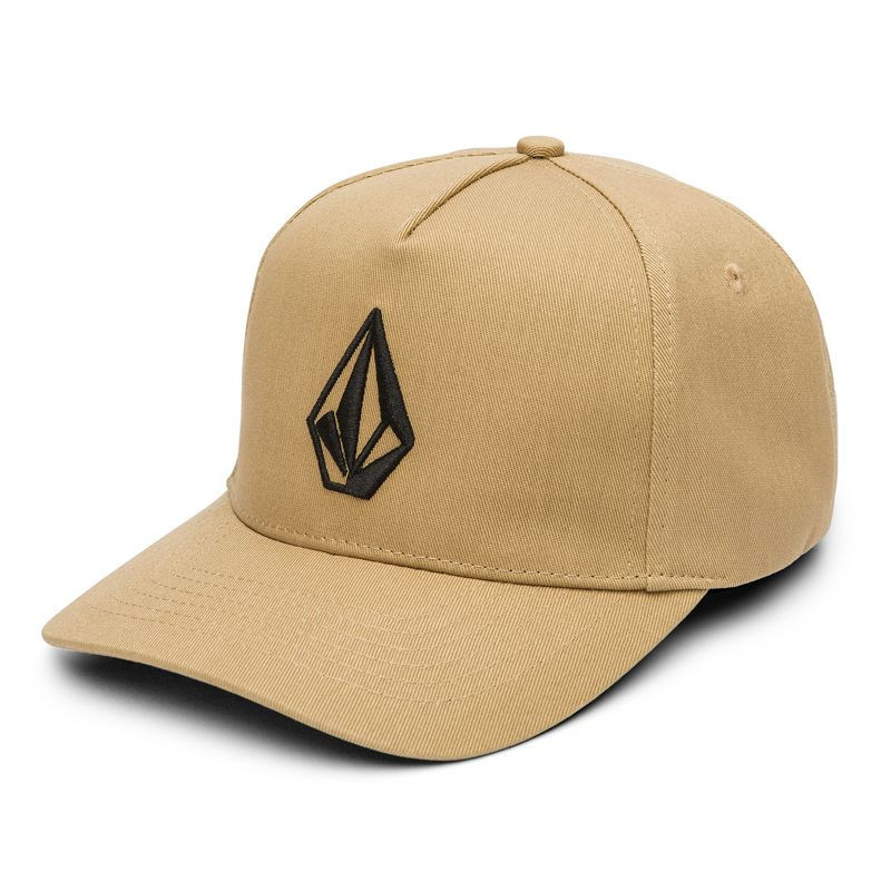 Gorra Volcom: Embossed Stone Adj Hat (Dark Khaki)