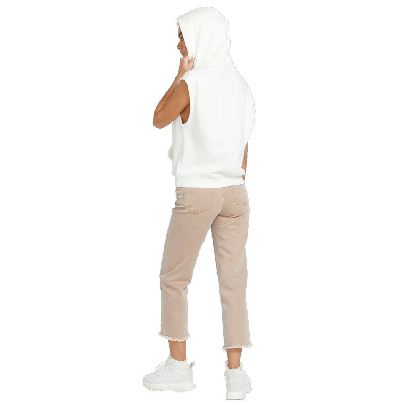 Sudadera Volcom: Sleeveless Hoodie (Star White)