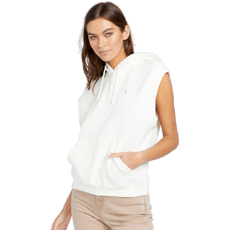 Sudadera Volcom: Sleeveless Hoodie (Star White)