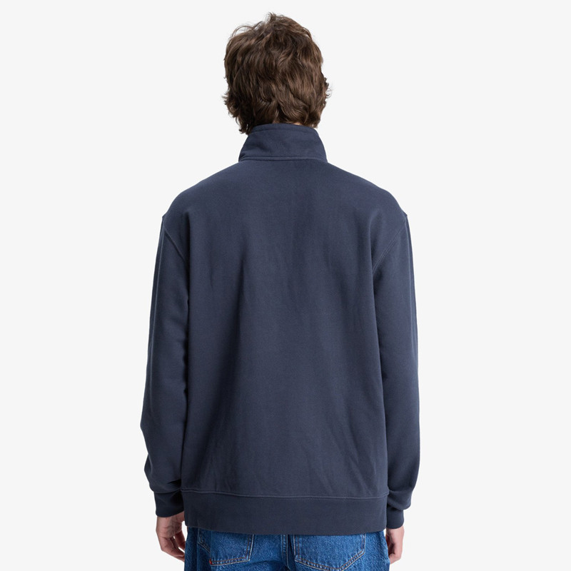 Sudadera Quiksilver: 1/4 Zip (Indian Ink)