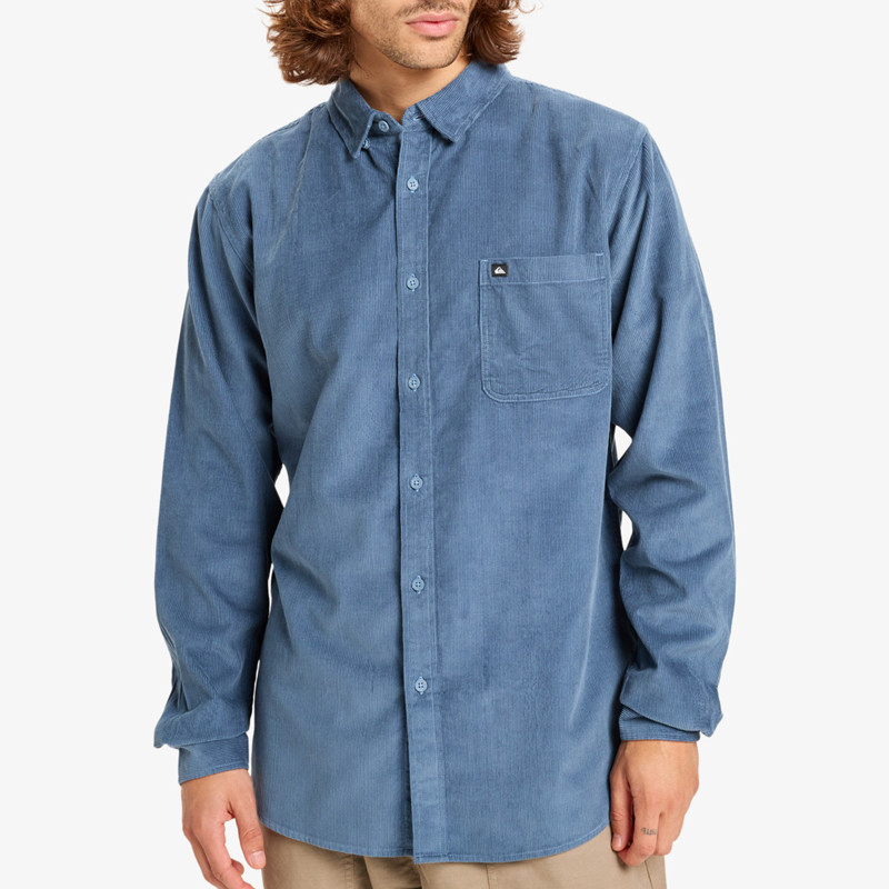 Camisa Quiksilver: Smoke Trail (China Blue)
