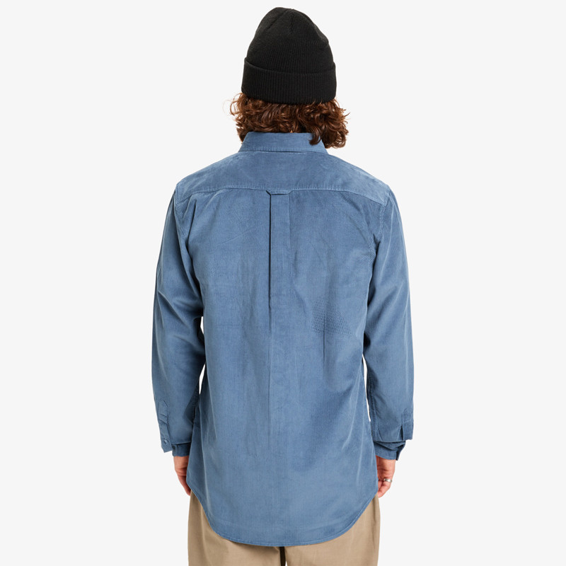 Camisa Quiksilver: Smoke Trail (China Blue)