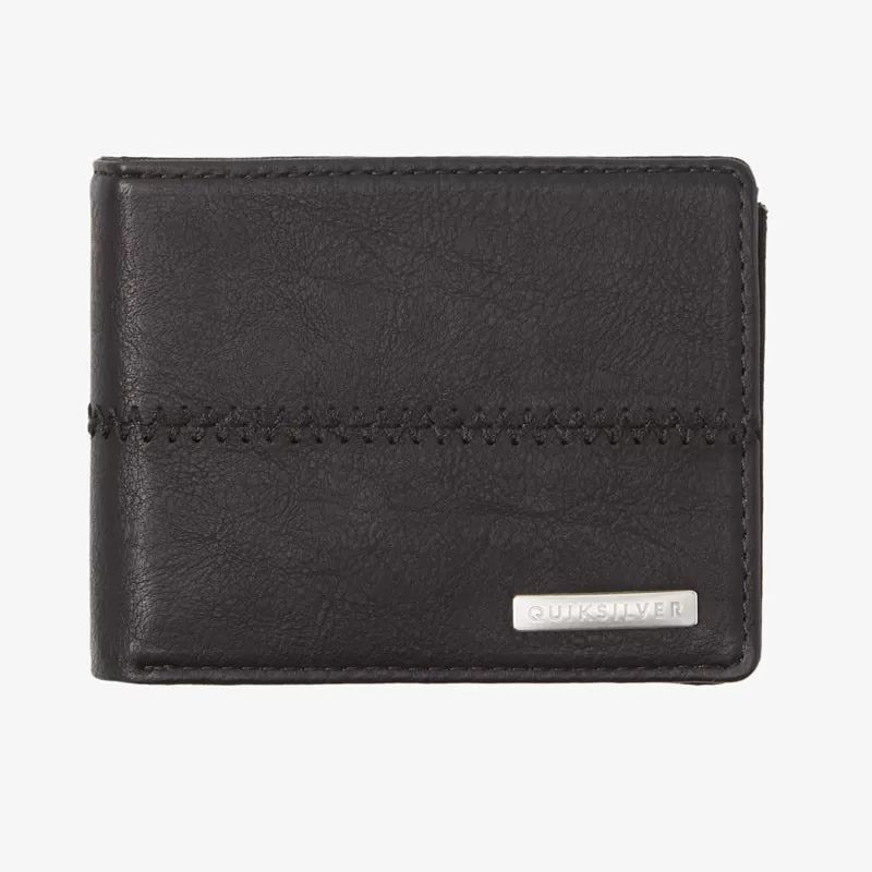 Cartera Quiksilver: Stitchy 3 (Black)