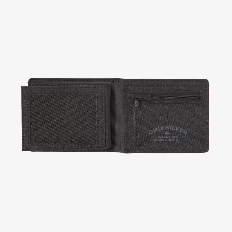 Cartera Quiksilver: Stitchy 3 (Black)