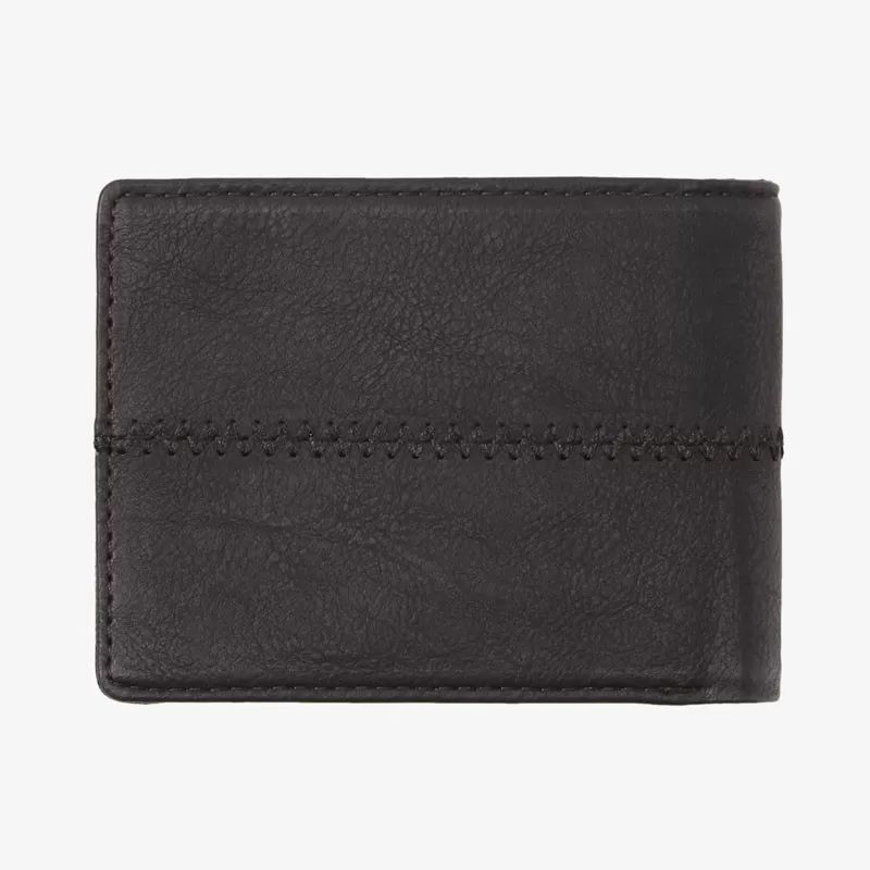 Cartera Quiksilver: Stitchy 3 (Black)