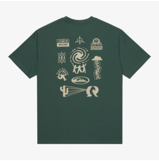 Camiseta Quiksilver: Pto Welcome All (Trekking Green)