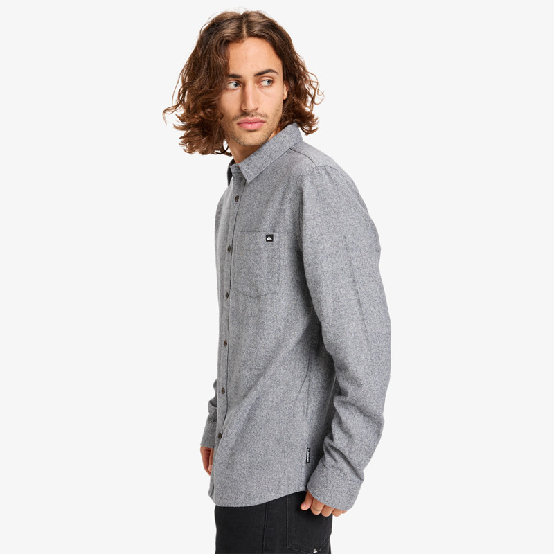 Camisa Quiksilver: Motherfly Heather (Indian Ink)