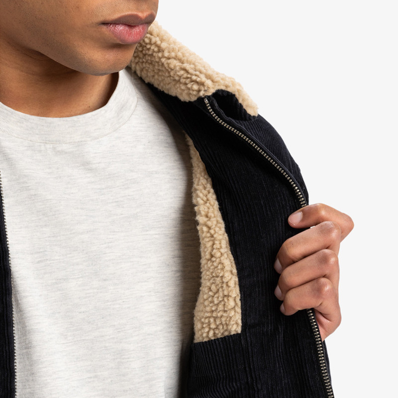 Chaqueta Quiksilver: Dna Sherpa (Black)