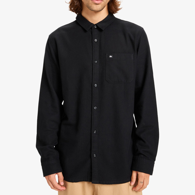 Camisa Quiksilver: Motherfly Solid (Black)