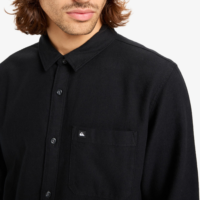 Camisa Quiksilver: Motherfly Solid (Black)