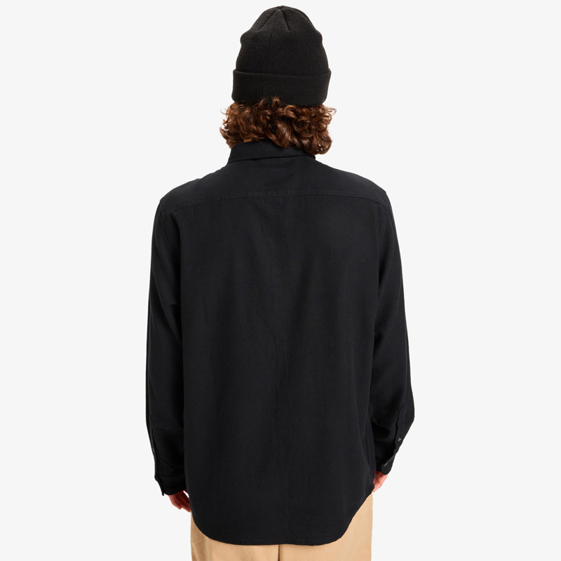 Camisa Quiksilver: Motherfly Solid (Black)