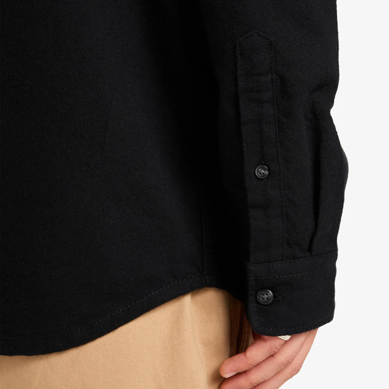 Camisa Quiksilver: Motherfly Solid (Black)
