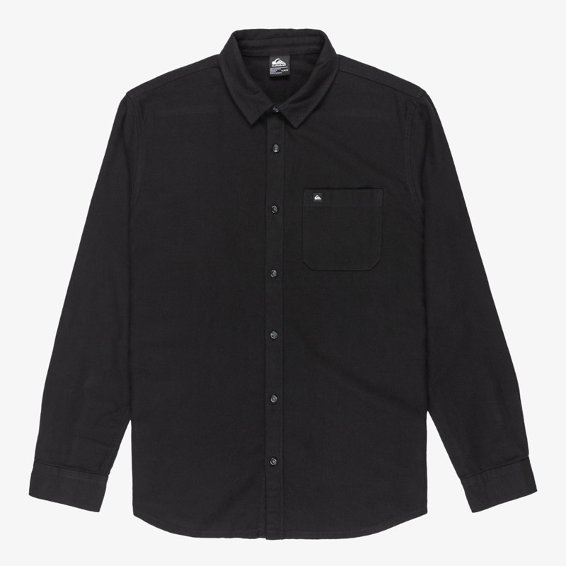 Camisa Quiksilver: Motherfly Solid (Black)