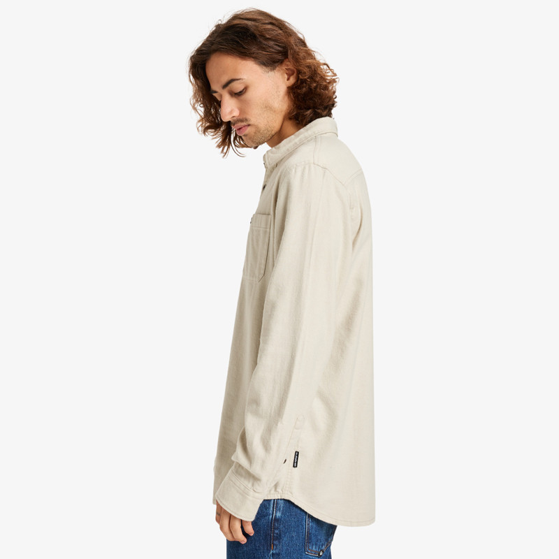 Camisa Quiksilver: Motherfly Solid (Moonstruck)