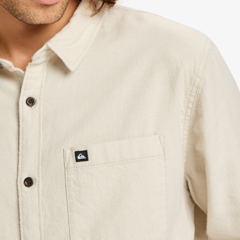 Camisa Quiksilver: Motherfly Solid (Moonstruck)