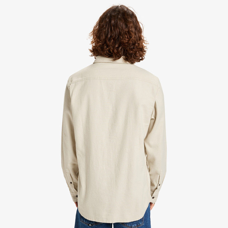 Camisa Quiksilver: Motherfly Solid (Moonstruck)