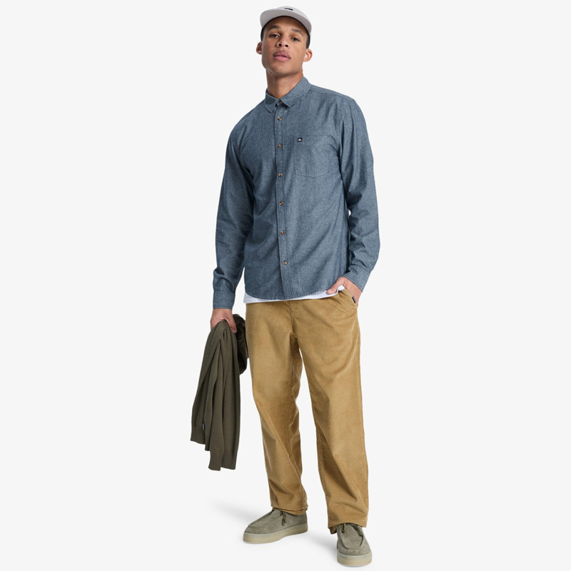 Pantalón Quiksilver: Taxer Cord Pnt (Elmwood)