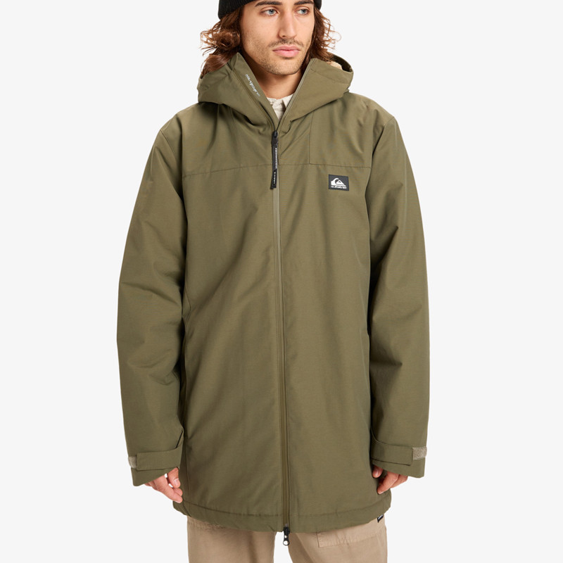 Chaqueta Quiksilver: Overcast Parka (Grape Leaf)
