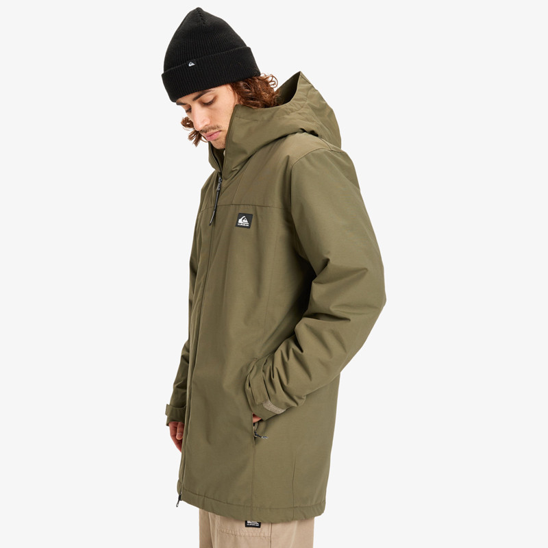 Chaqueta Quiksilver: Overcast Parka (Grape Leaf)