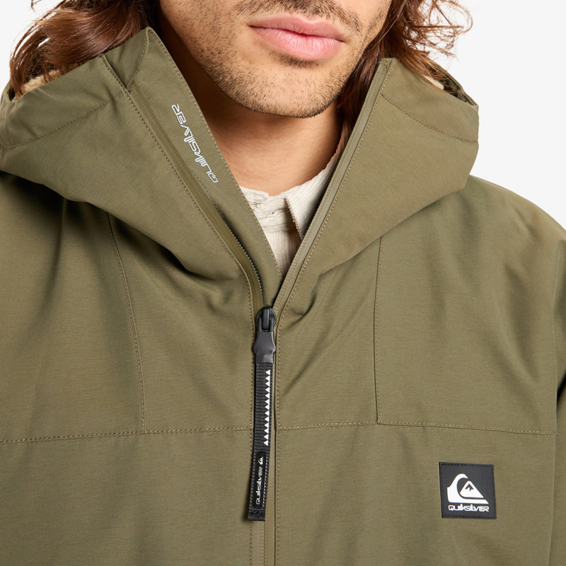 Chaqueta Quiksilver: Overcast Parka (Grape Leaf)