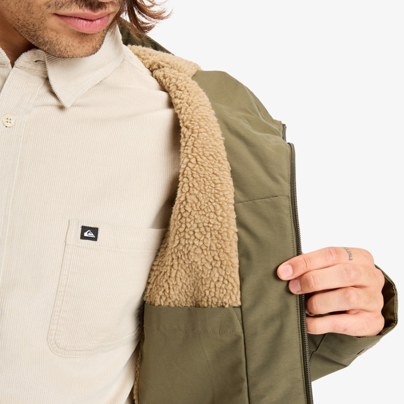 Chaqueta Quiksilver: Overcast Parka (Grape Leaf)
