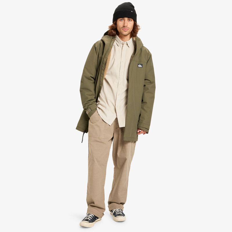 Chaqueta Quiksilver: Overcast Parka (Grape Leaf)