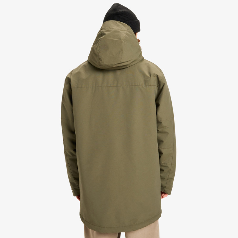 Chaqueta Quiksilver: Overcast Parka (Grape Leaf)