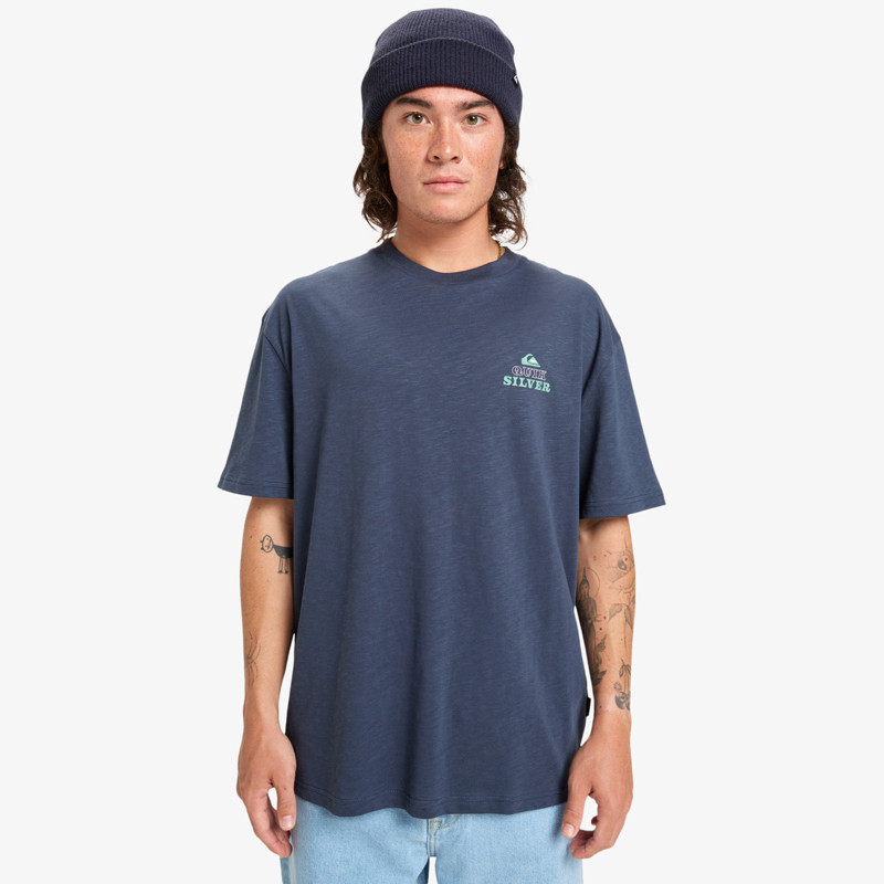 Camiseta Quiksilver: Cl Soul Maze (Dark Navy)