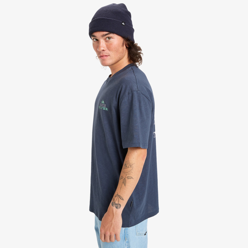 Camiseta Quiksilver: Cl Soul Maze (Dark Navy)