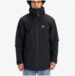 Chaqueta Quiksilver: Overcast Parka (Black)
