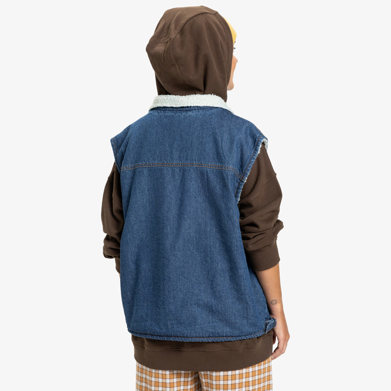 Chaqueta Quiksilver: Road By Night Lined (Medium Blue)