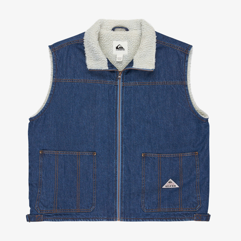 Chaqueta Quiksilver: Road By Night Lined (Medium Blue)