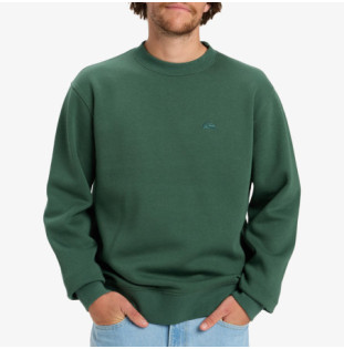 Sudadera Quiksilver: Salt Water Crew (Trekking Green)