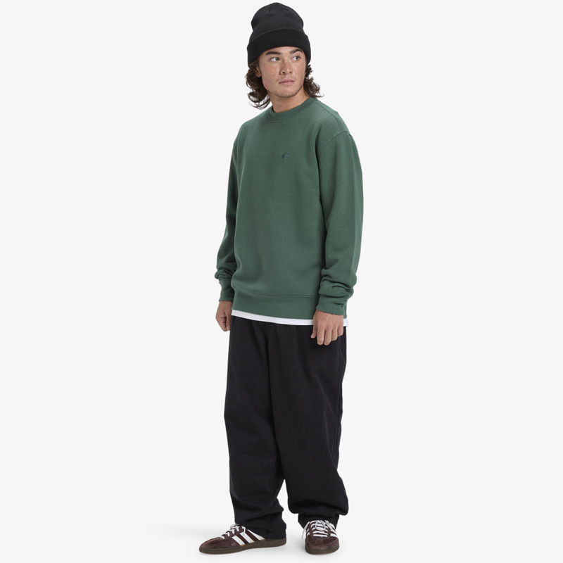 Sudadera Quiksilver: Salt Water Crew (Trekking Green)