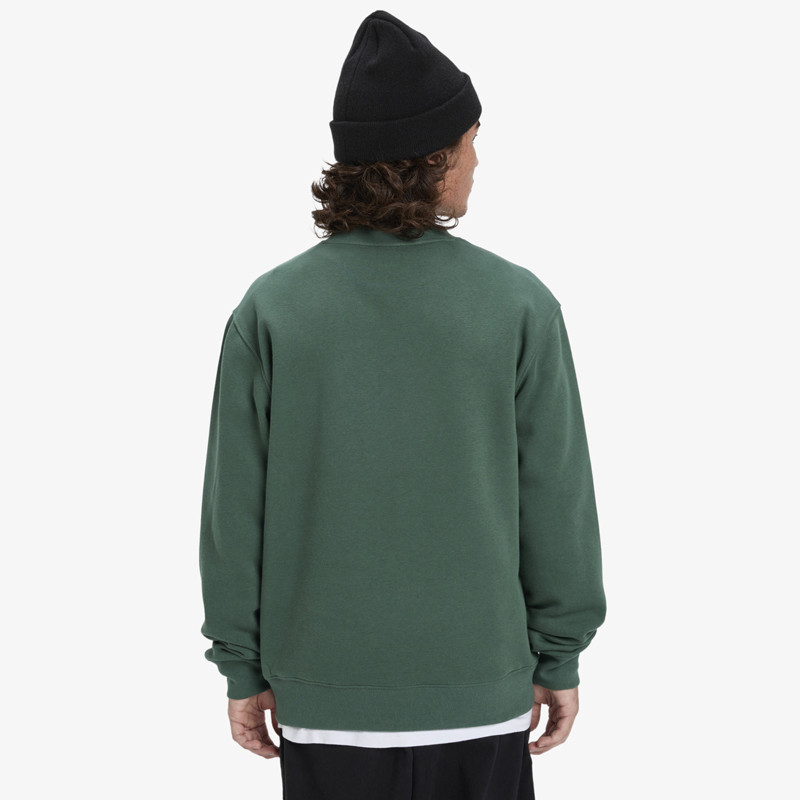 Sudadera Quiksilver: Salt Water Crew (Trekking Green)