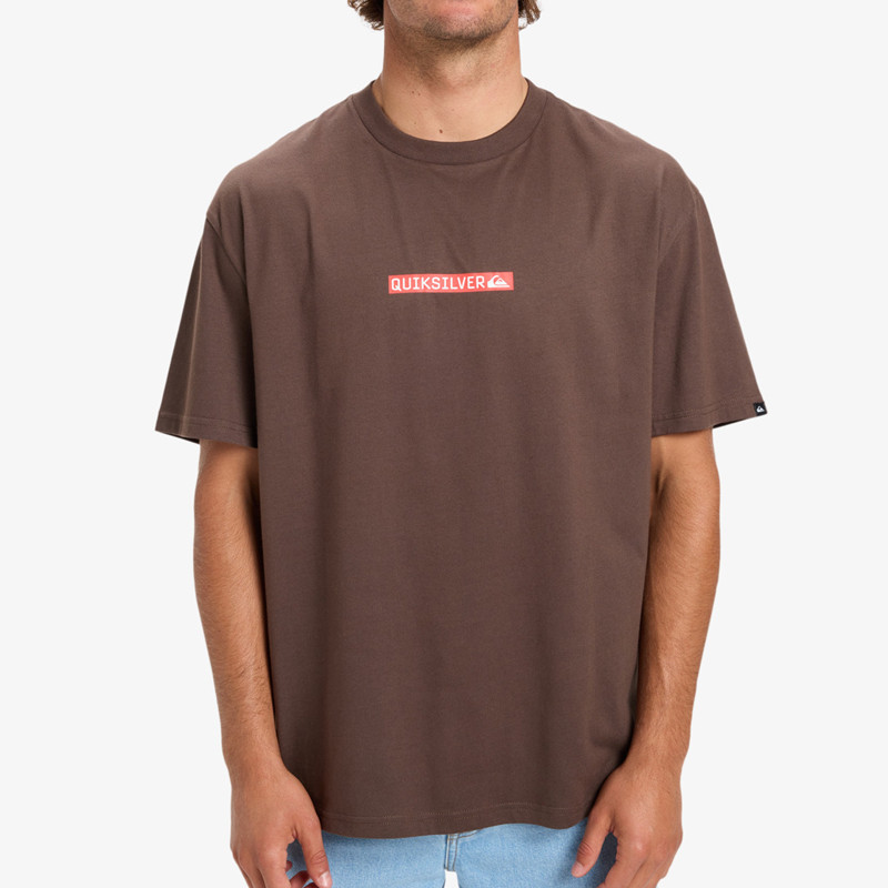 Camiseta Quiksilver: Dna Clicker Tee (Chocolate Brown)