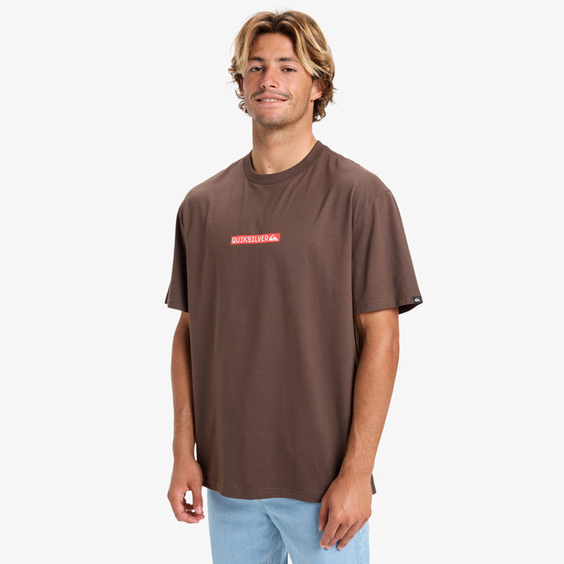 Camiseta Quiksilver: Dna Clicker Tee (Chocolate Brown)