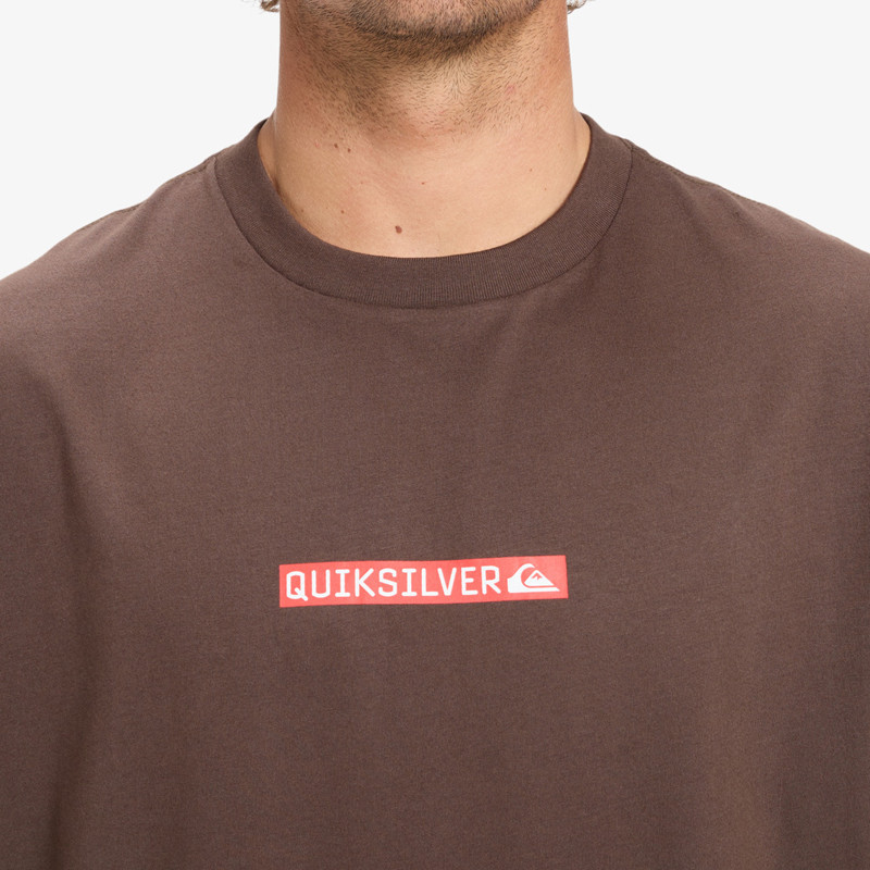 Camiseta Quiksilver: Dna Clicker Tee (Chocolate Brown)