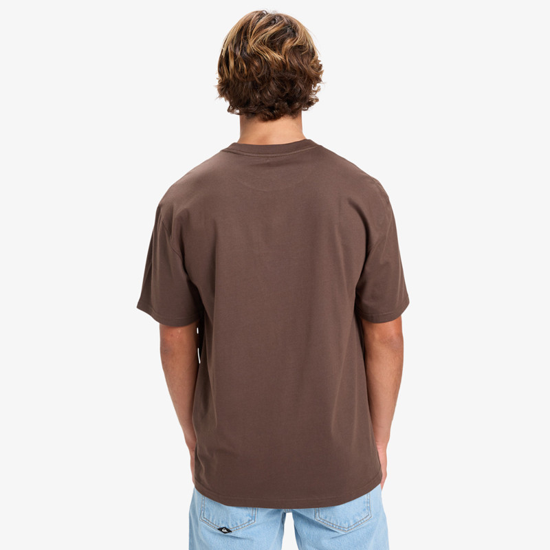 Camiseta Quiksilver: Dna Clicker Tee (Chocolate Brown)